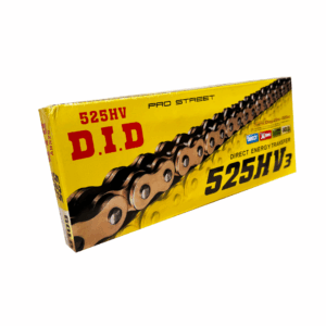 Cadena con sello  de aceite dorado 520HO-120L